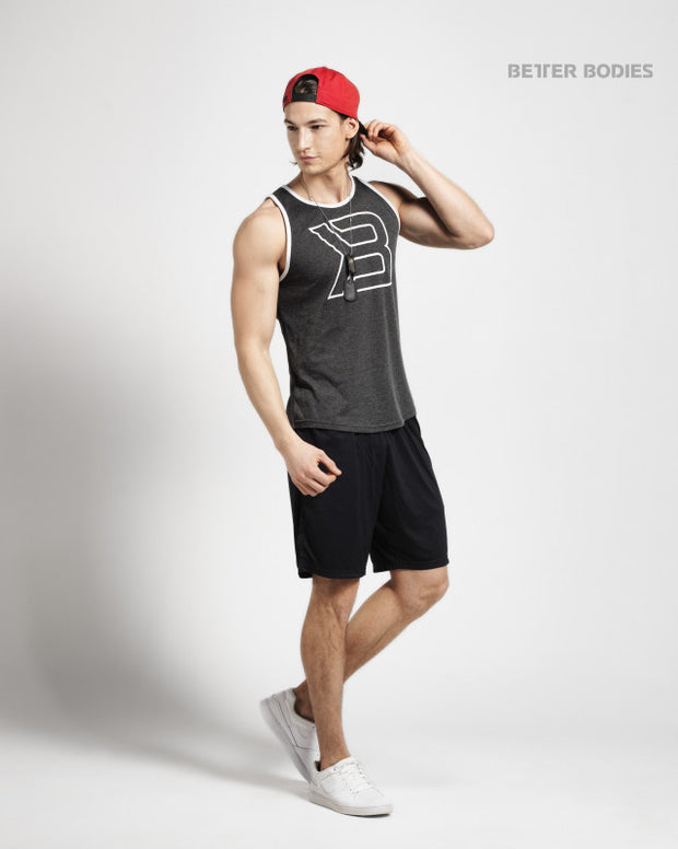 Better Bodies Jersey Tank - Anthracite
