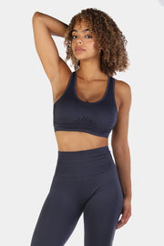 Jed North Luxe Sports Bra - Navy