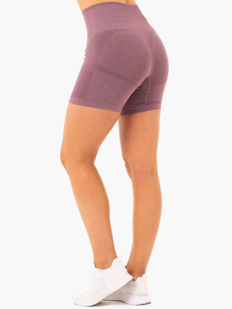 Ryderwear Seamless Staples Shorts - Purple Marl